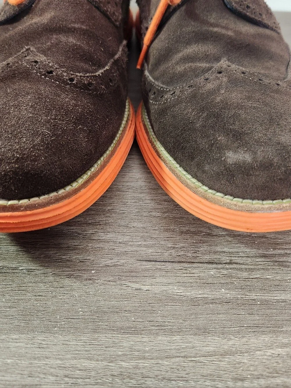 Cole Haan LunarGrand Wing Tip Oxford Shoes